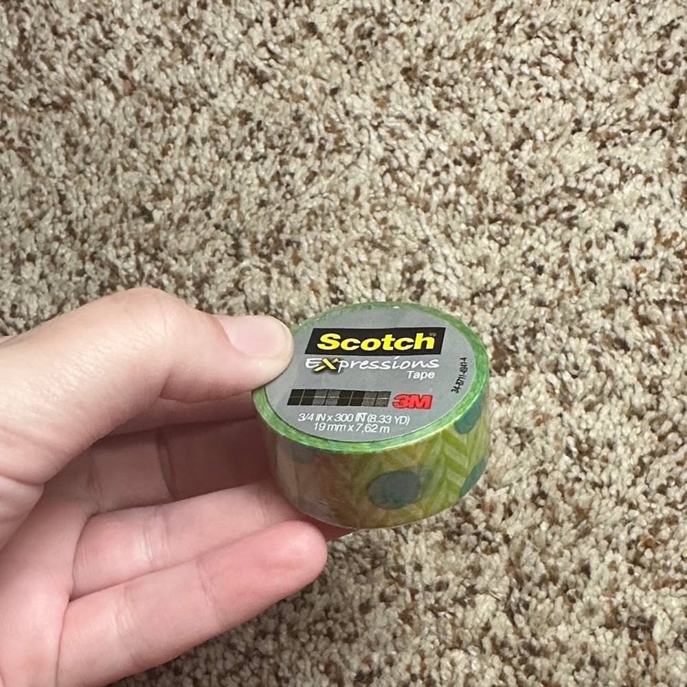 Scotch Expressions Green Tape